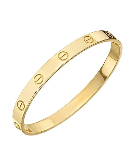 Elegant Screw Bangle Bracelet – Luxury Designer Style-0